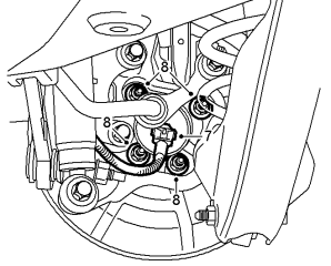 C0050 06 ABS klaidos šalinimas. Nutrūkęs laidas